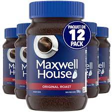 Maxwell House Original Roast Instant Coffee 150g - Buy or in Bulk 12 bottles