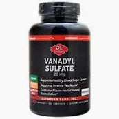 VANADYL SULFATE--Premium Blood Sugar Support Supplement