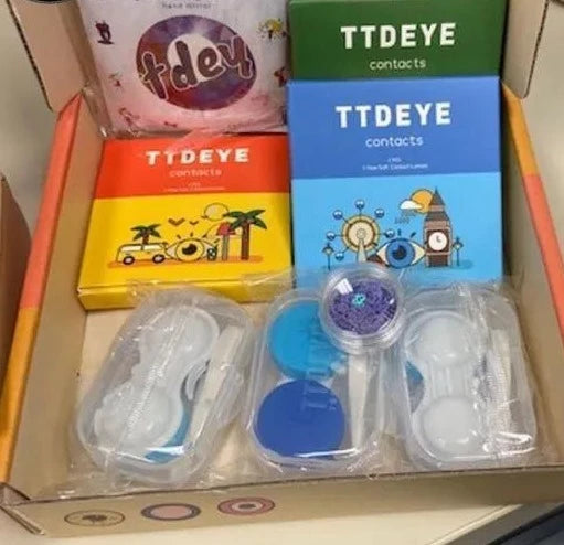 TTdeye Random Gift Box - contact lenses mystery styles