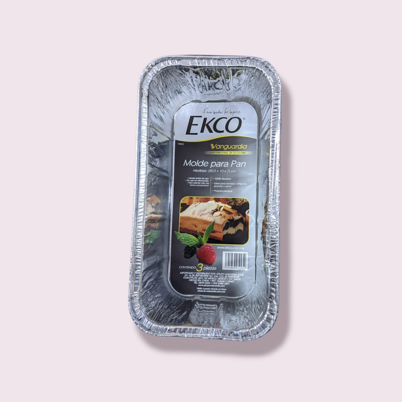 Ekco aluminum Loaf Pans - 3 pack