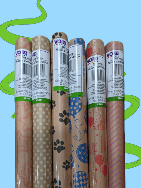 Wrapping Paper Bulk Lot - 6 rolls pick up only