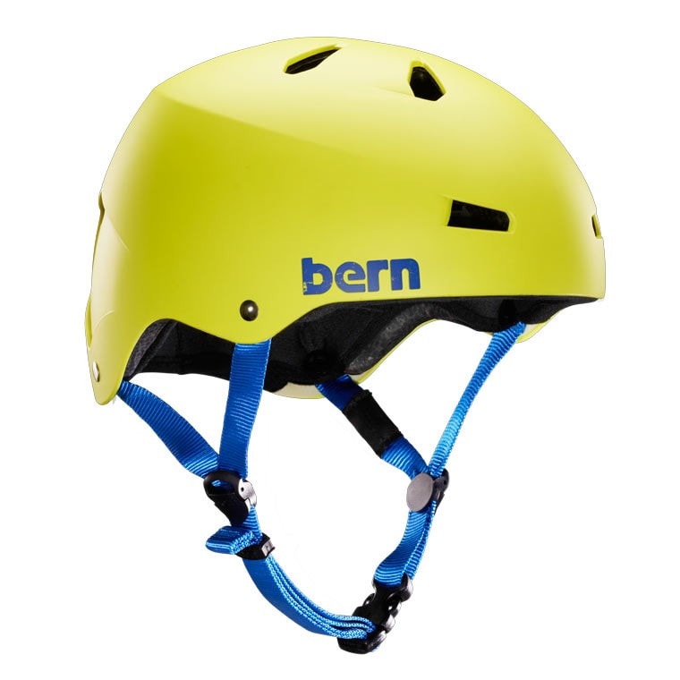 Bern Macon thin shell helmet —size large / color- neon yellow