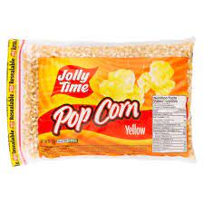 Jolly Time Yellow Popcorn - 907g - 2lb bag - Buy 1 or buy bulk and save