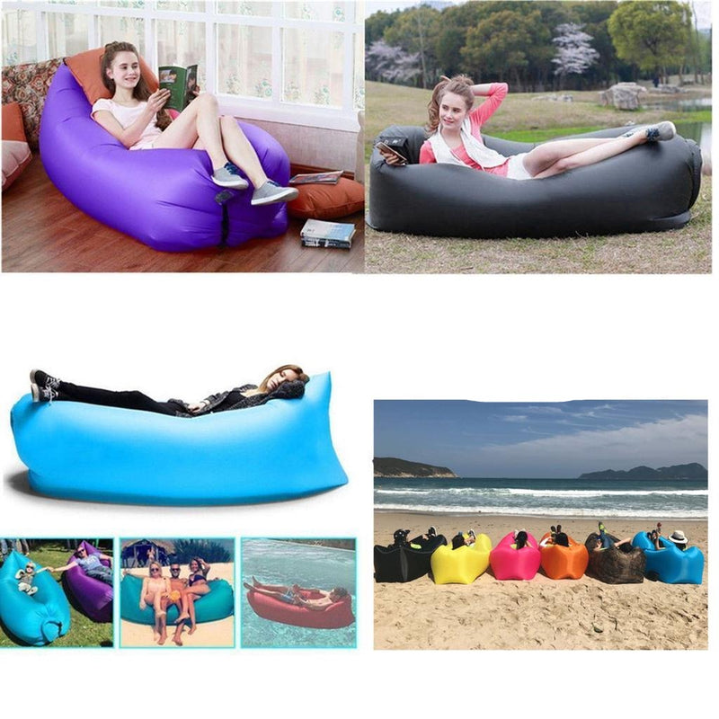 Laybag - ORIGINAL. inflatable Air Lounge | Ultra light. Easy inflatable. Very comfortable.