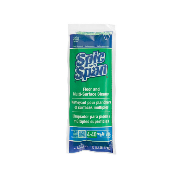 Spic and Span® Liquid Floor Cleaner, 85 mL packets
