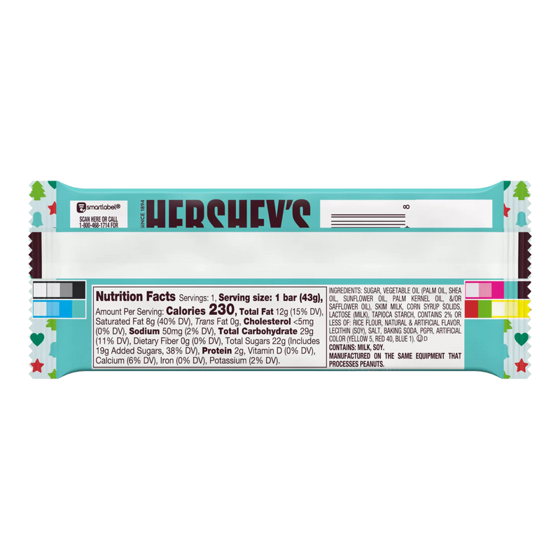 Hersheys Sugar cookie flavored cookie pieces--24 per case.