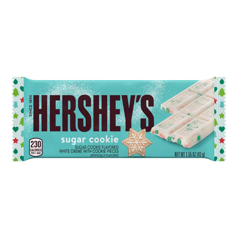 Hersheys Sugar cookie flavored cookie pieces--24 per case.