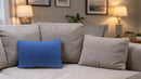 Casual Blue Throw Pillow
