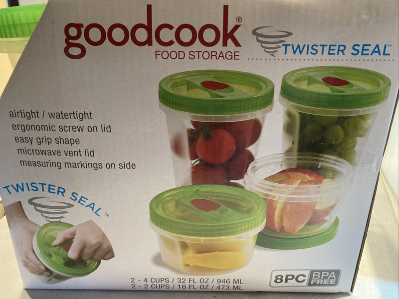 goodcook 8PC Round Container Set