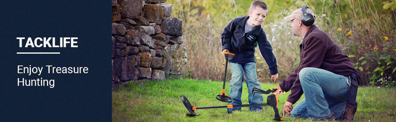 Metal Detector With Large Back-Lit LCD Display