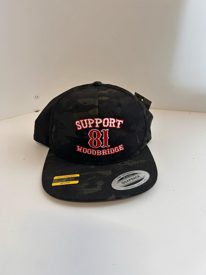 support 81 Woodbridge adjustable snapback baseball cap