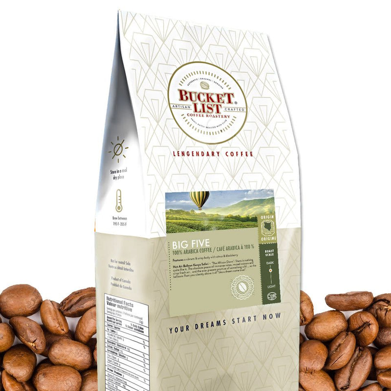 Bucket List Coffee Beans (340g) - PICK YOUR FLAVOUR