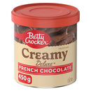 Betty Crocker Creamy Deluxe Frosting French Chocolate (450g)