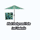 9' Umbrella with tilt - Palm Leaf - pick up only