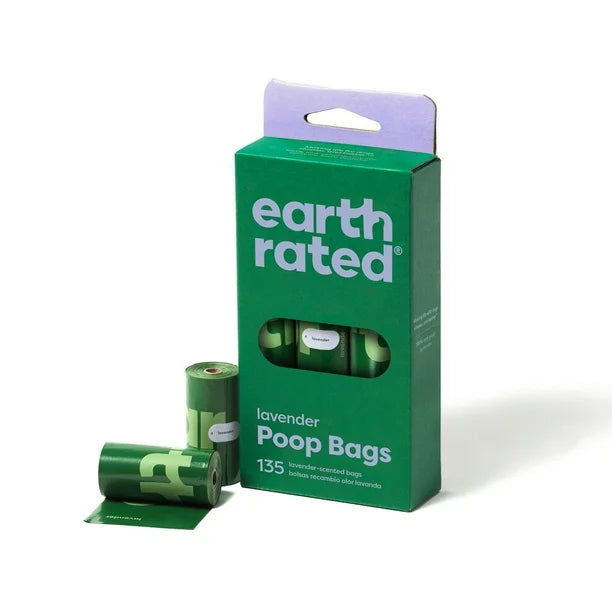 Earth Rated Pet Waste Poop Bags - Various Sizes