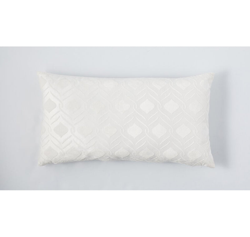 TSC Home Suite Mink 14" x 26" Décor Cushion, Ivory