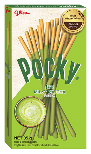 Pocky Sticks, Milky Matcha (35g) - SINGLE OR BULK BUY