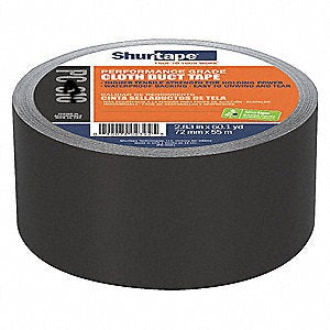 Shurtape (Duct Tape) 4" wide x 60yd - Black