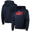 Men's New Era New England Patriots Pullover Hoodie (Navy/2XL)