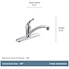 Moen Chateau One-Handle Low Arc Kitchen Faucet (Chrome)