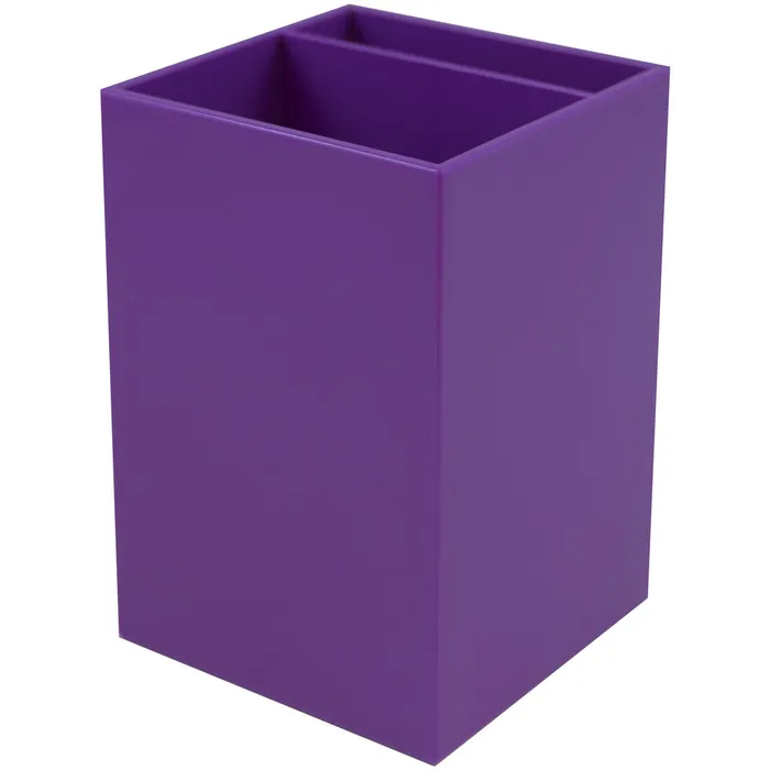 JAM purple plastic pen holder