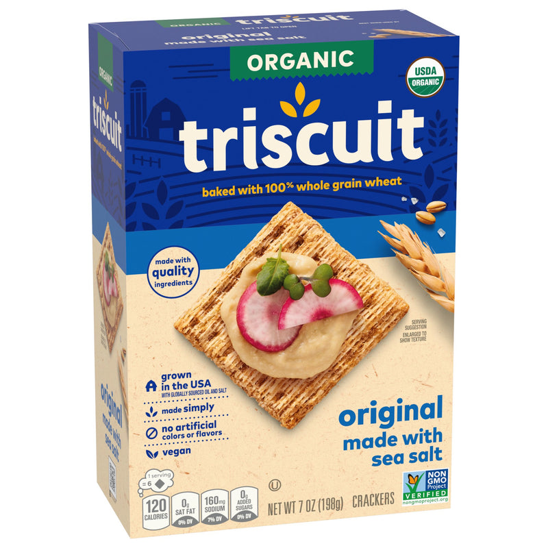 Triscuit Organic Original Made with Sea Salt Crackers (9 oz)