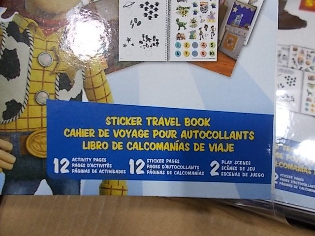 Toy Story 4 Sticker Travel Activity Book NEW Disney PIXAR