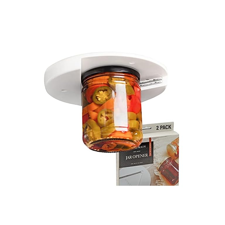 Bellemain’s Universal Under Cabinet Jar Opener--2pack