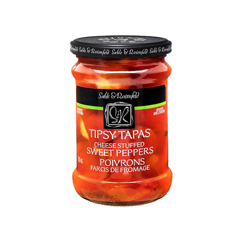 SABLE & ROSENFELD Tipsy Tapas - Cheese Stuffed Sweet Peppers, 265ml