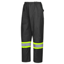 pioneer--Hi-Vis 100% Waterproof Rain Pant -Black size small