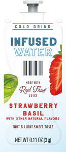 Infused Water – Strawberry Basil – Flavia Brewers - 3.0 gram pouch - 18 Pack