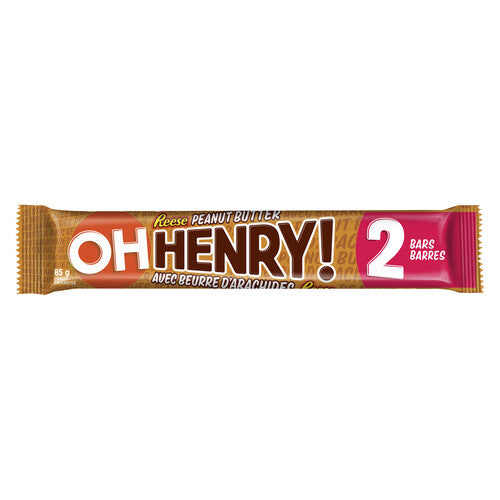 OH HENRY! King Size Candy Bar - PICK YOUR FLAVOUR - Single (85g) or BULK BUY (24x85g)
