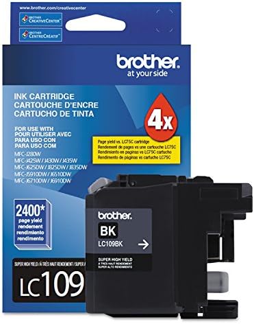 Brother Ultra High Yield Inkjet Printer Cartridge - Black (LC109BK)