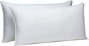 Amazon Basics Down Alternative Pillows King Size - 2 pack