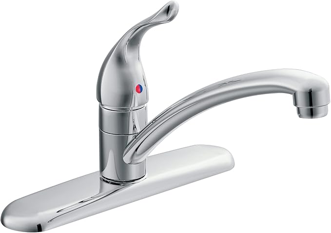 Moen Chateau One-Handle Low Arc Kitchen Faucet (Chrome)