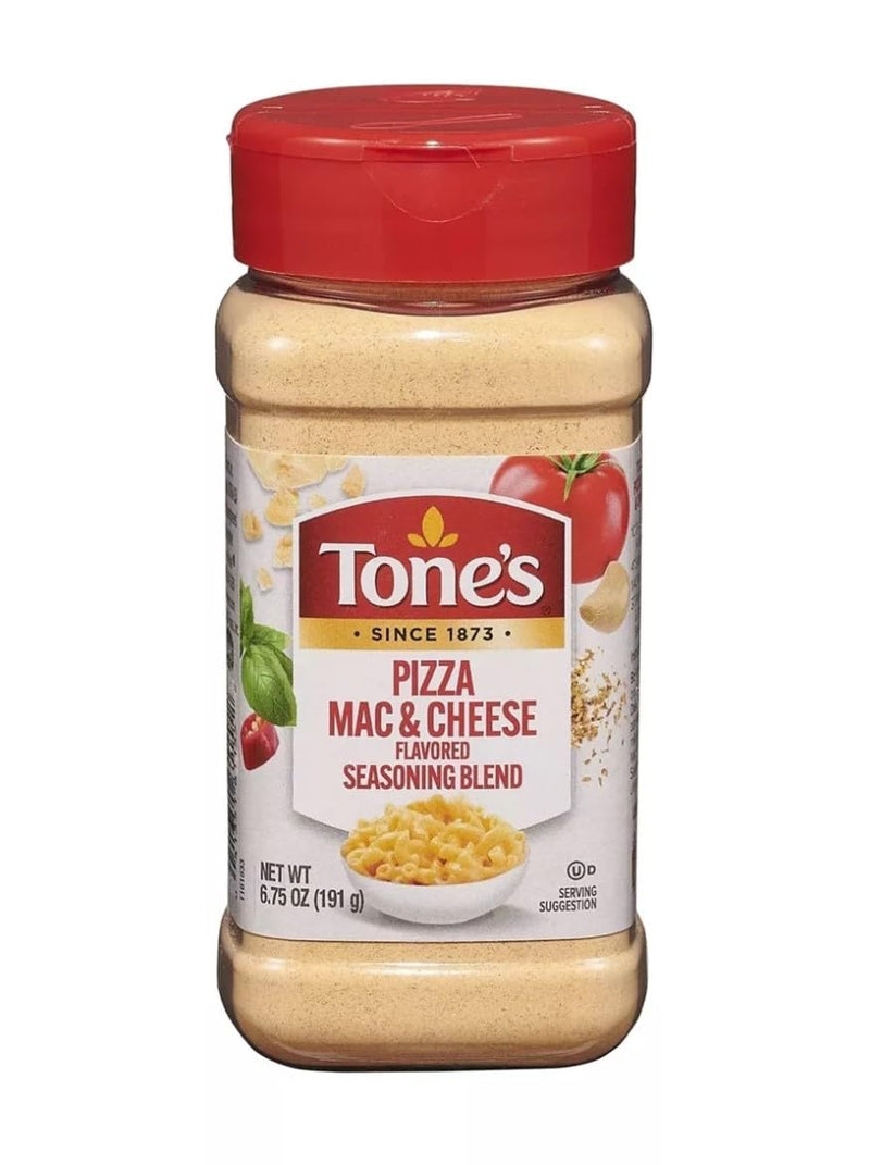 Tone's Pizza Mac and Cheese Flavored Seasoning Blend (6.75 Ounce)