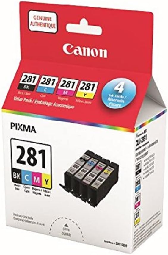 Canon Pixma -281 --4 pack ink