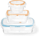 Starfrit LocknLock 6-Piece Easy Match Plastic Container Lunch Set