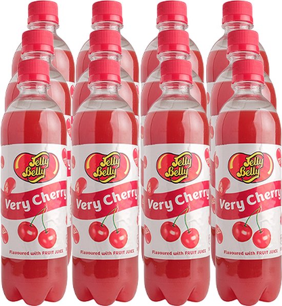 Jelly Belly Very Cherry Fruit Drink (12x500ml) - PICKUP ONLY