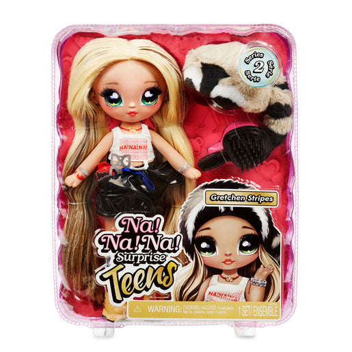 Na! Na! Na! Surprise Teens Fashion Doll – Gretchen Stripes, 11"