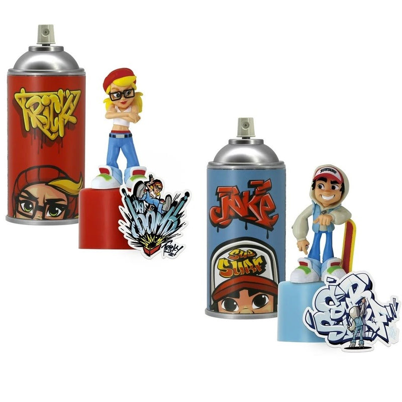 Subway Surfers - Sub Surf Spray Crew -  Vinyl Figure (4")