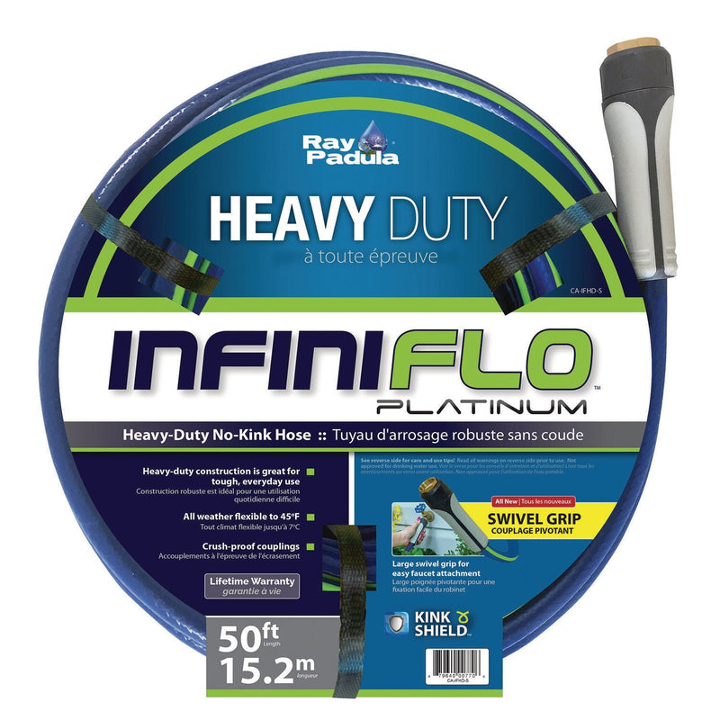 Ray Padula Heavy Duty 50 ft. Garden Hose with Swivel Couplings - pick up only