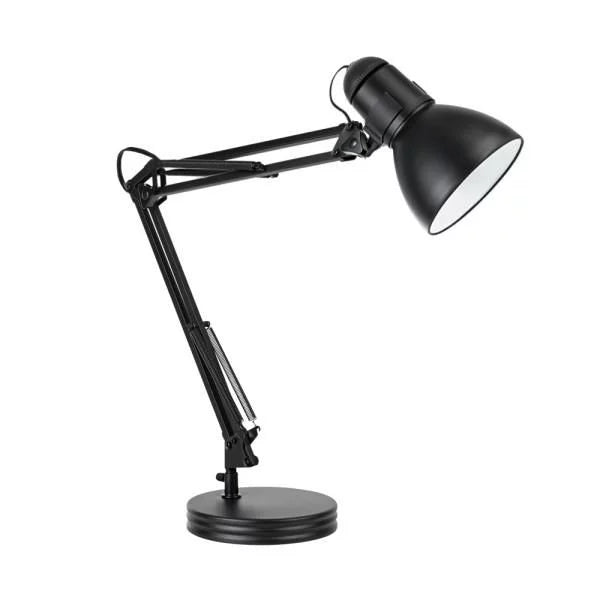Globe Electric Architect 28" Swing Arm Metal Desk Lamp, On-Off Rotary Switch, Swing Arm