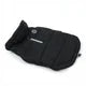 One Paw, Reflective Dog Jacket with Zipper for Leash, Water-Resistant, Multiple sizes-Black
