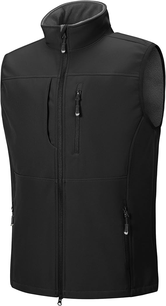 33,000ft Men's Lightweight Softshell Vest--Size small