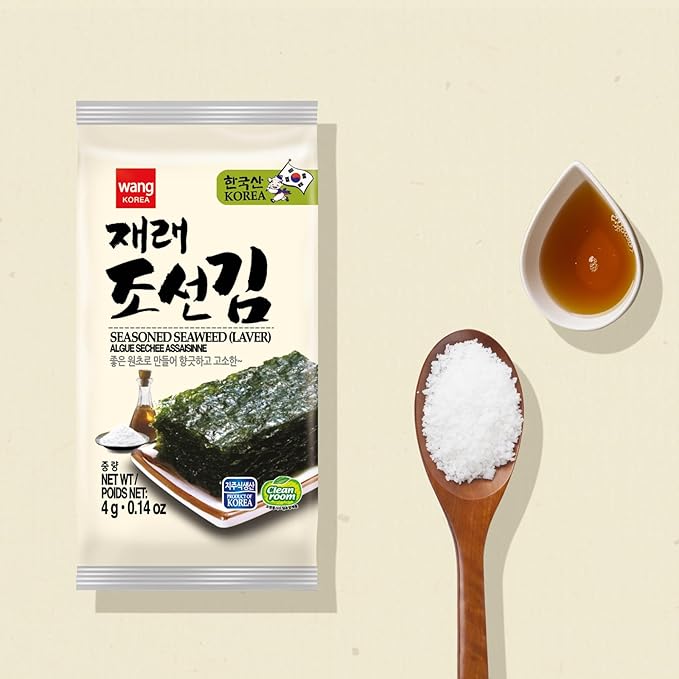 Wang Korea Seasoned Seaweed Snack (Laver)