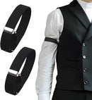 Elastic Adjustable Armbands Shirt Garter