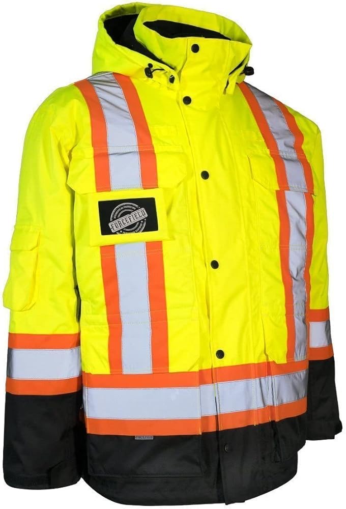 Hi-Vis Winter Safety Parka - Extra Large