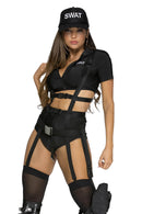 Music Legs Swat Commander Women's Costume