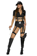 Music Legs Swat Commander Women's Costume